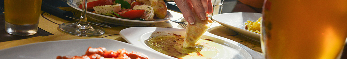 Eating Mediterranean Lebanese at Pita Pita Mediterranean Grill restaurant in Palatine, IL.